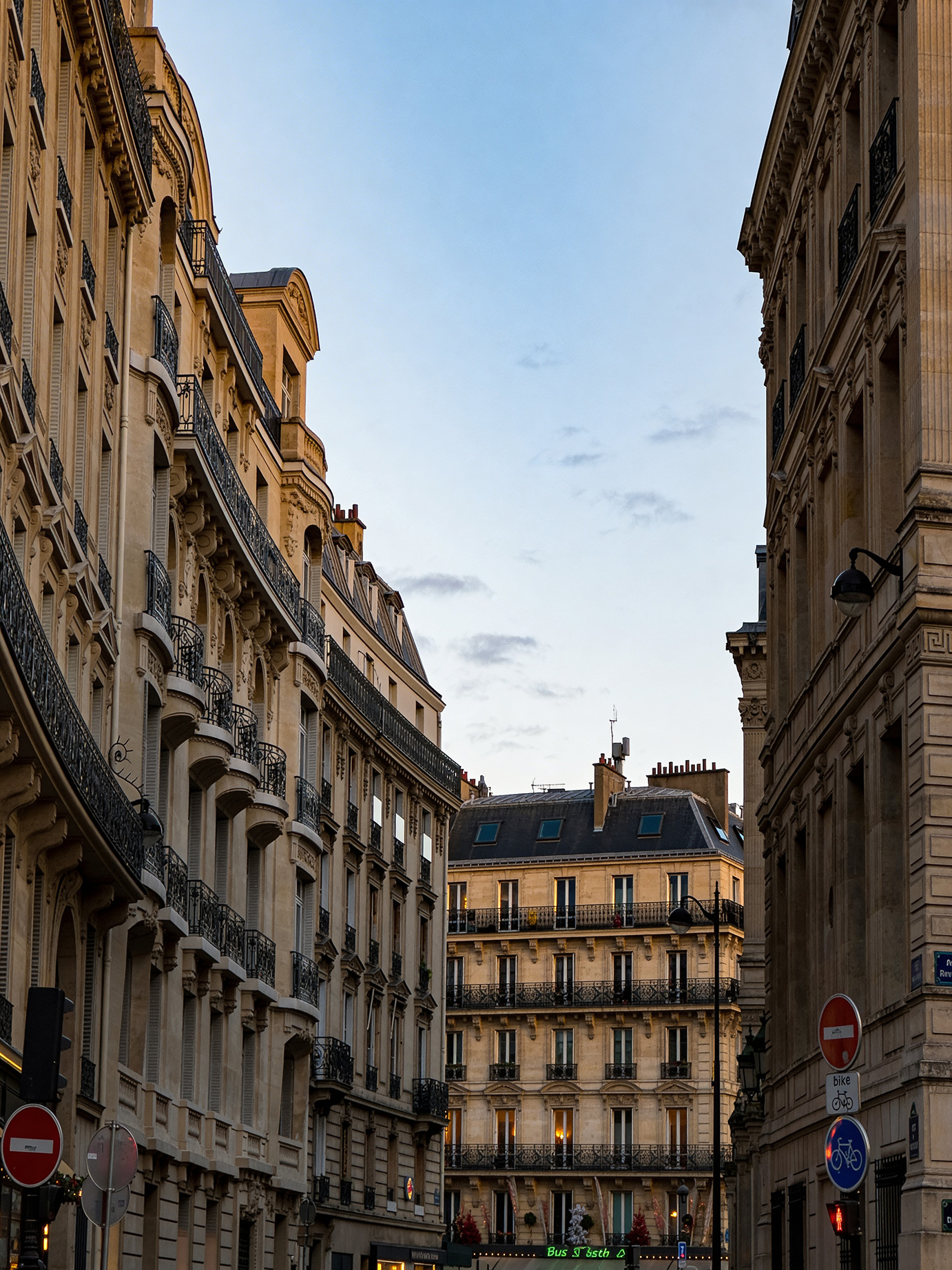 Vue Haussmannienne